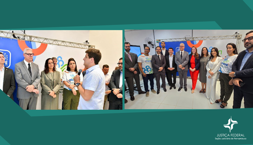 Fotos realizadas durante evento de inauguração com autoridades presentes 