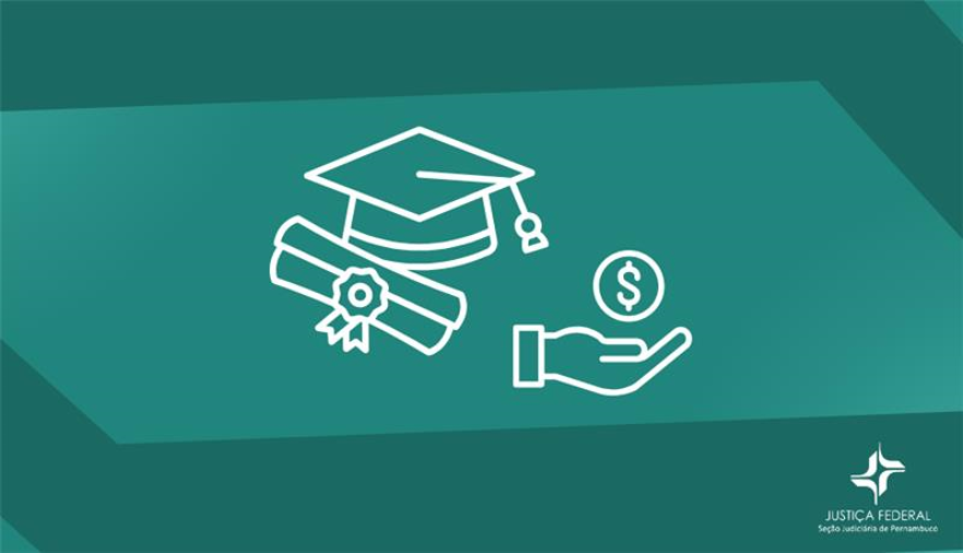 Diploma e uma mão com um cifrão em cima