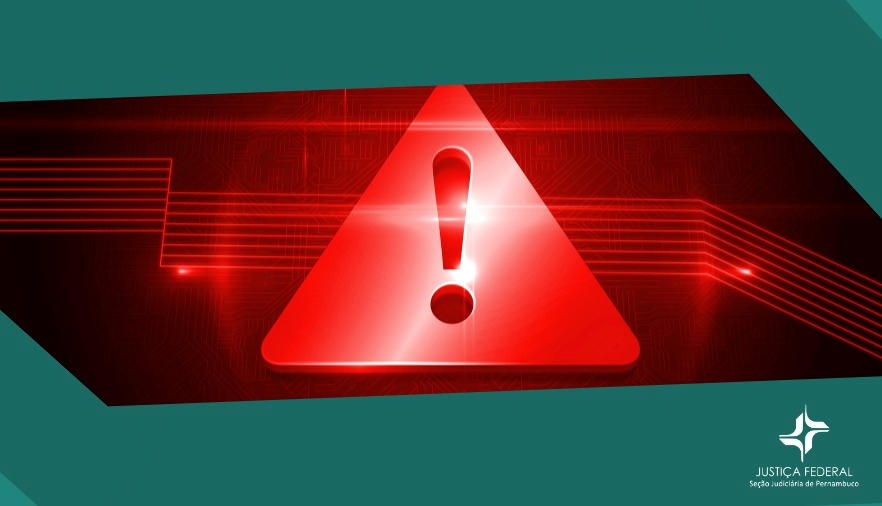 Sinal de alerta vermelho 