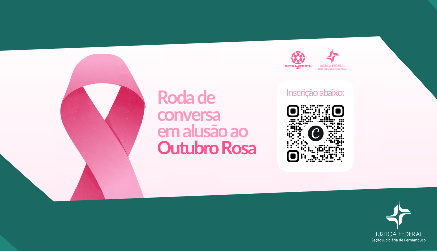 Mostra um laço rosa