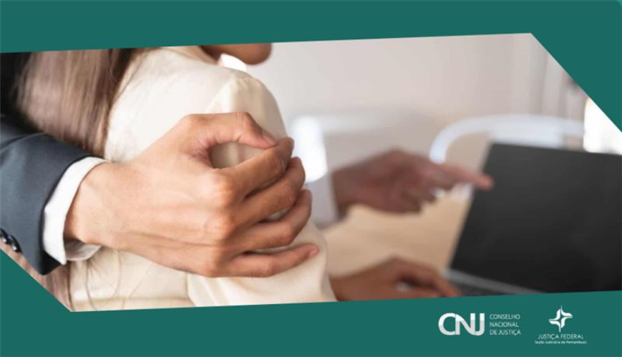 Ilustração foto de mão de homem segura por trás ombro de mulher 